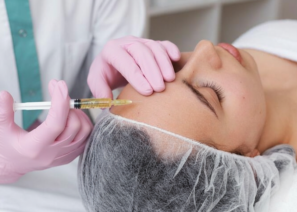 Dermal fillers treatment to restore volume, smooth wrinkles, and enhance facial contours naturally